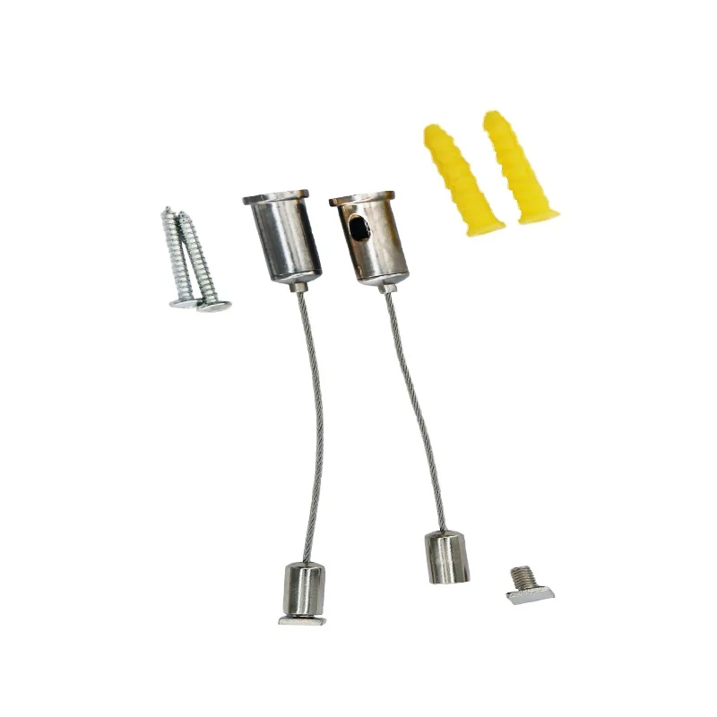 Lighting Suspension Steel Wire Cable Kits with Cable Hardware new Looping Gripper for Fast and Reliable Secures Equipment