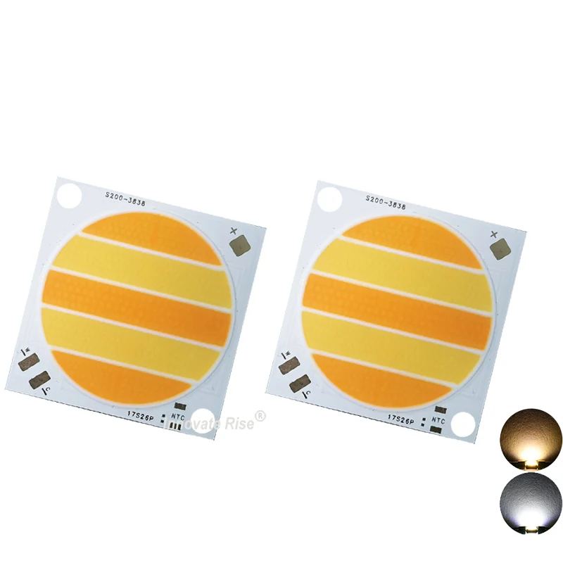 Высокомощная медная плата 300 Вт + двухцветная 2700-7500K High CRI Ra>97 LED COB чип для