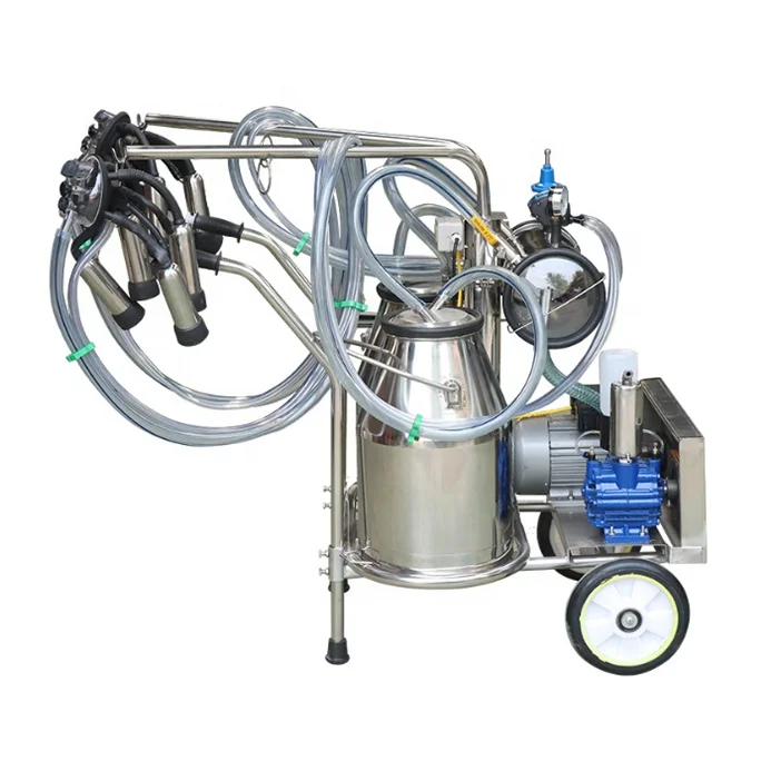 Multifunctional automatic  two cows milking machine