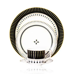 Fine bone china diner set ceramic crokery sets dinnerware