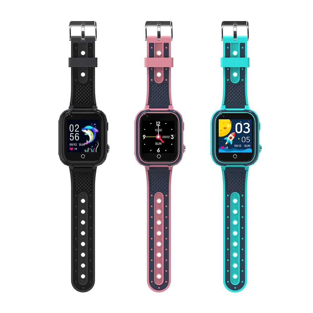 Manufacture 4G Volite HD Sensor DH9 Voice Chat Asia or Europe Market Dial Number Sports Footprint Stock Smart Kid Watches