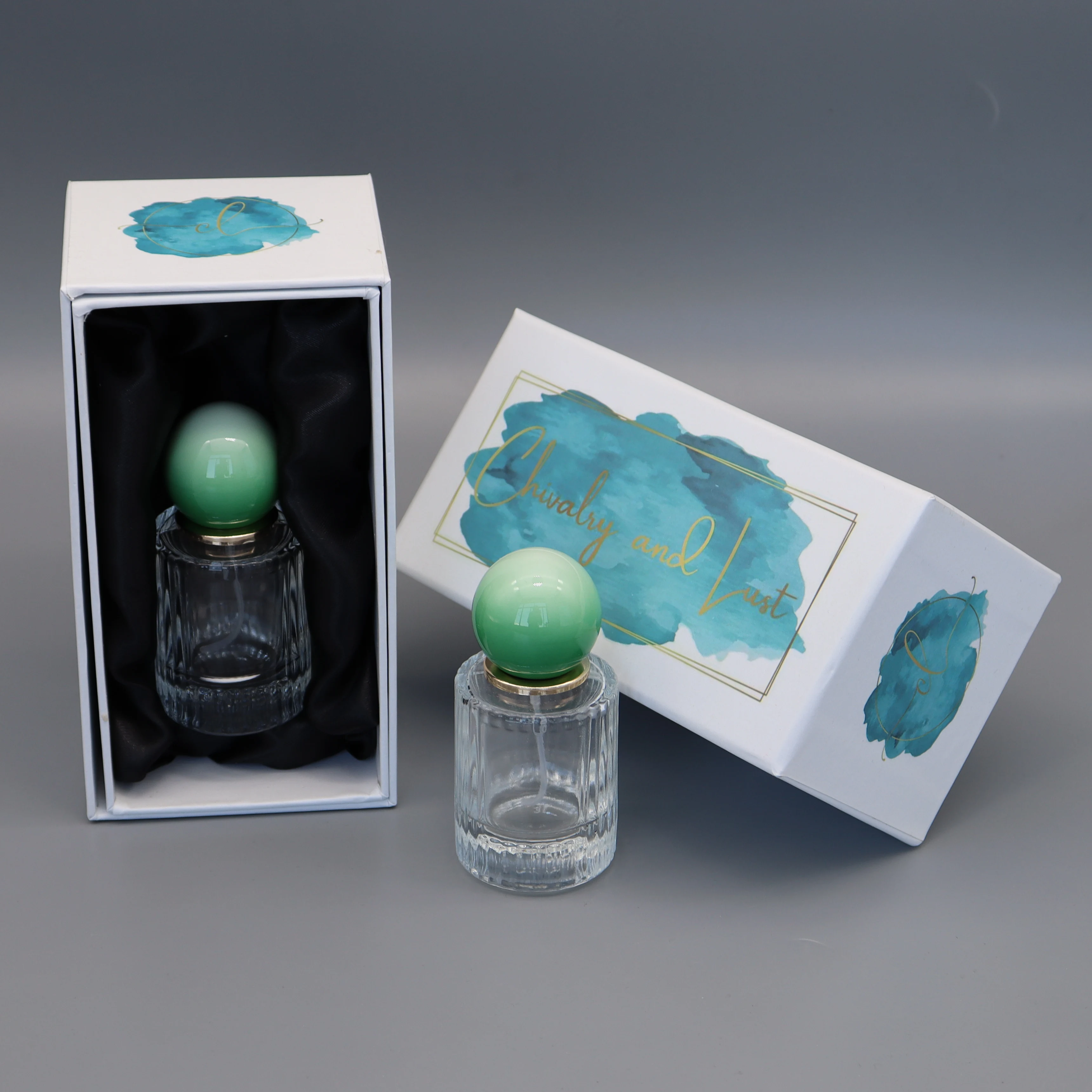 Wholesale Luxury Paper Perfume Boxes Custom Logo Cosmetic Bottle Box Packing Rigid Cardboard Perfume Gift Boxes