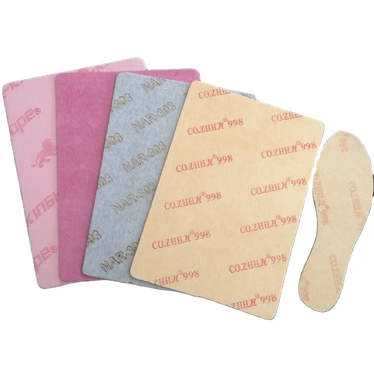 KINGHOPE Blue Breathable chemical fiber insole board leather shoe material insoles for shoes