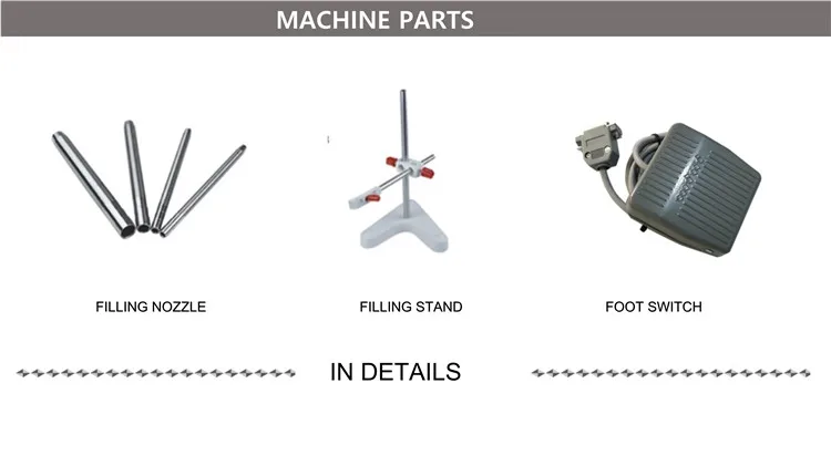 oil filling machine semi automatic lab dispenser pump with tube
