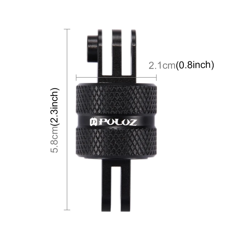 Factory PULUZ 360 Degree Rotation CNC Swivel Pivot Extension Arm Tripod Mount for