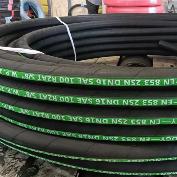 Wholesale Synthetic Rubber Black High Temperature Resistant Flexible Hydraulic Hose Packing Tape Certificate