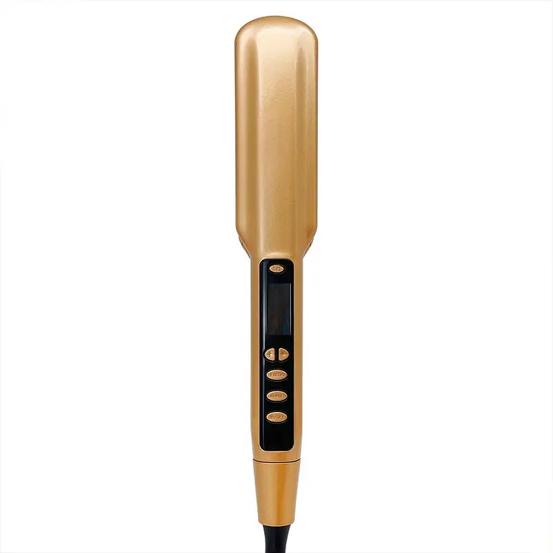 New Product Gold Hair Straightener Wholesale Private Label Factory Price Quality Professional Titanium Best Flat Iron