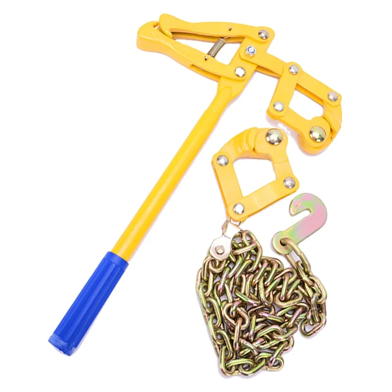 Electric fencing steel high standard fence wire grab chain strainer