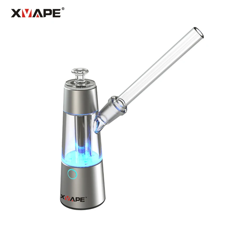Fast heating with glass bubbler mouthpiece/3 different temperature settings/ easy to clean and portable vaporizer factory XVAPE