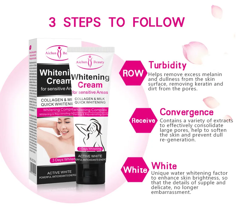 
NEW Beauty Skin Underarm Whitening Cream For Armpit And Between Legs 