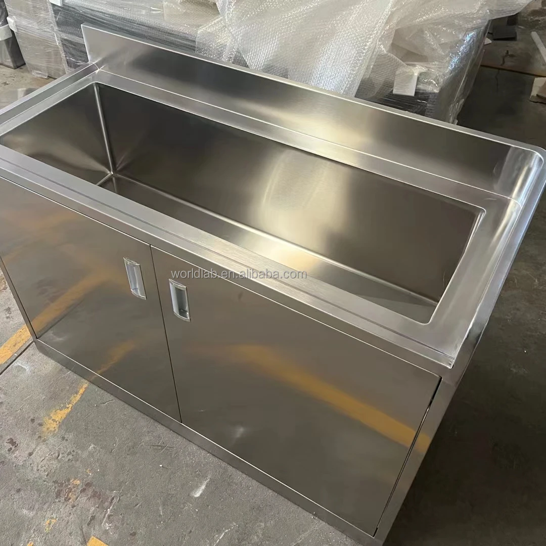 304 material hand washing tray, stainless steel washing table, clean laboratory clean hand washing table