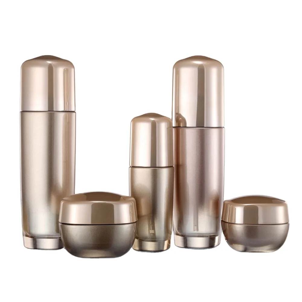 hand cream pump bottle and jar