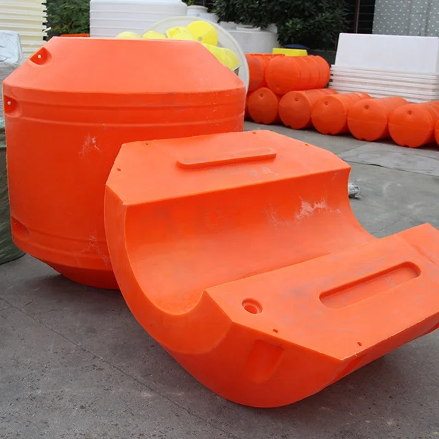 Plastic Pipe Floats Marine Dredge Floater Foam Filled Floating Pipe Buoy