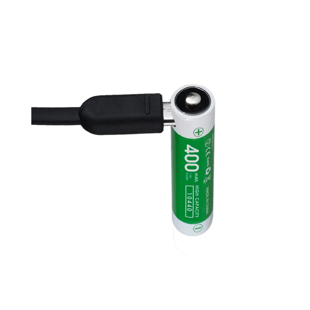 10440 400Mah Rechargeable Battery10440 1.5vV Lithium Battery  AAA size with factory price