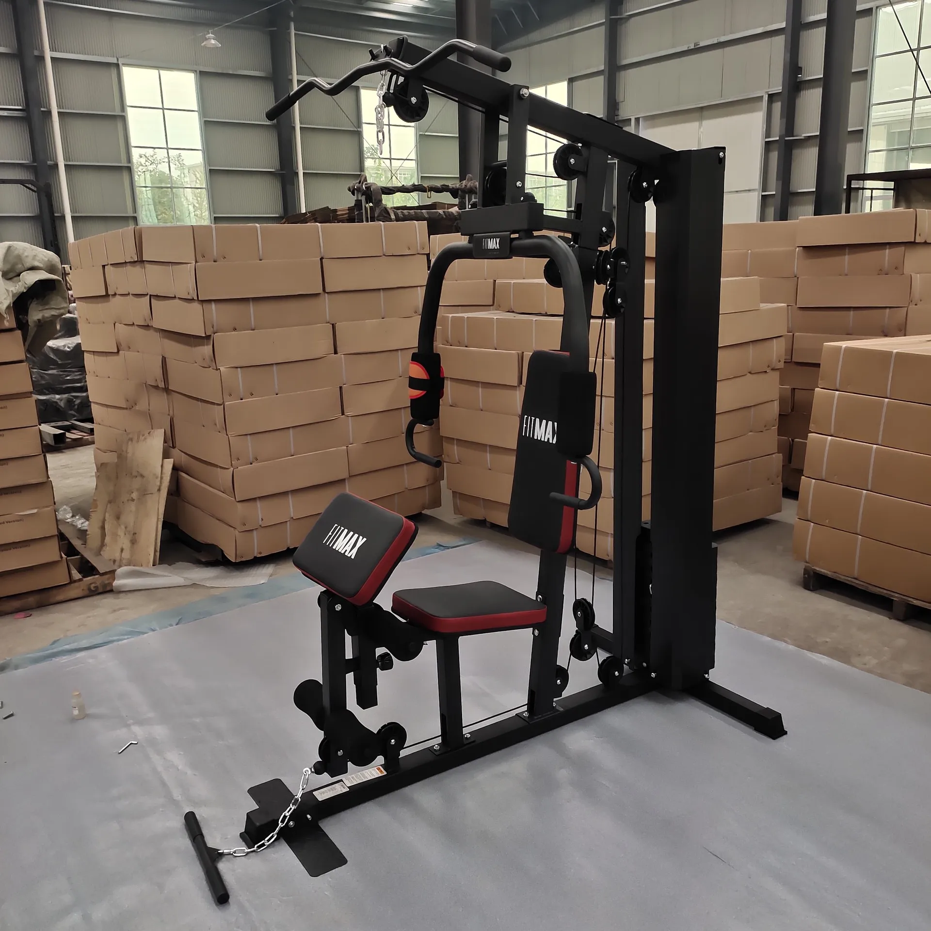 uy complete at home life fitness boxing Strength Training Pull Up Bar 3 Station Combination multipurpose gym equipment