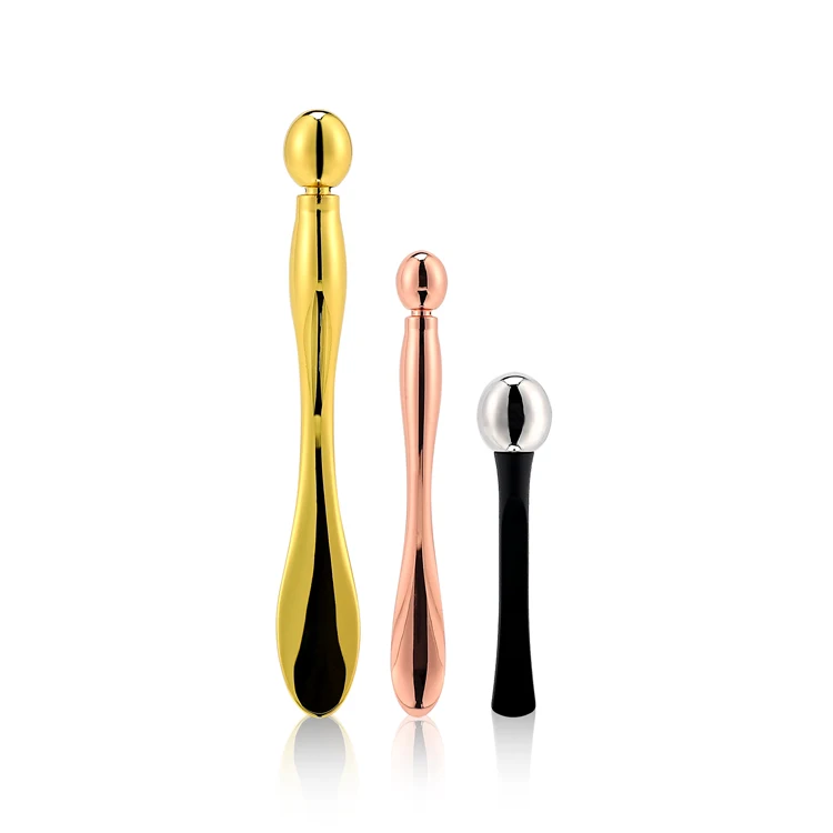 
Custom Facial Spoon Small Make Up Cosmetic Spatula For Face Cream Mini Cosmetics Spatula 