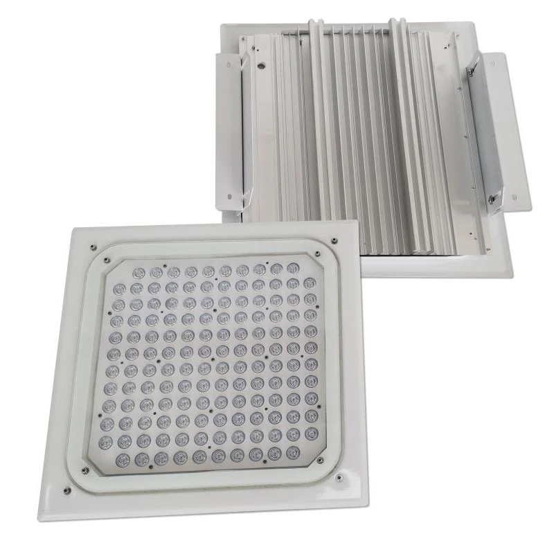 US DLC LISTED LED gas station Light explosion proof led light lamp Explosive-proof Recessed Canopy Light Fixtures