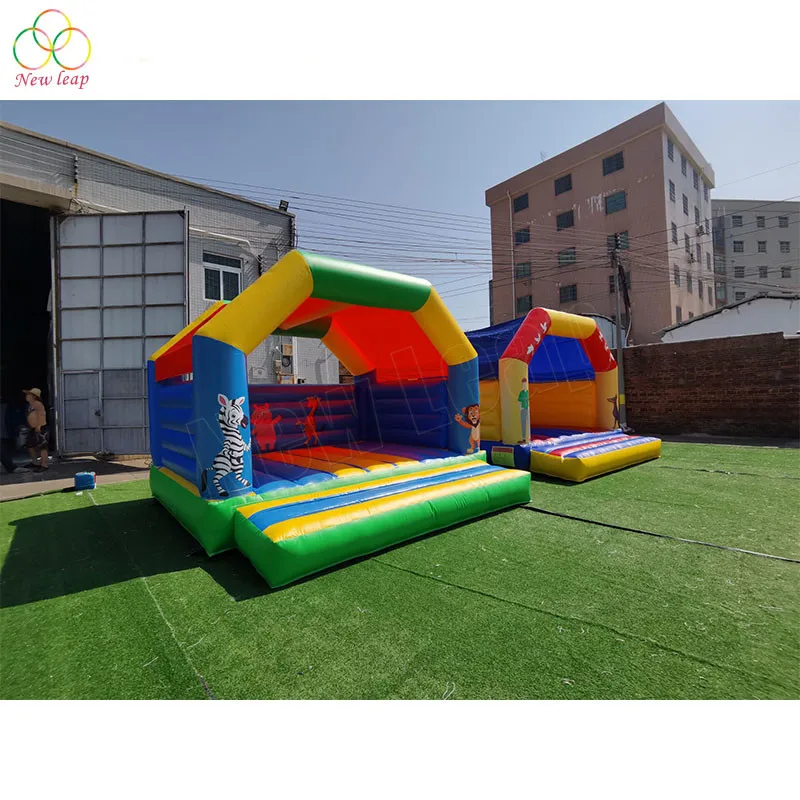 animal bouncy castle soft play castle inflatable hire