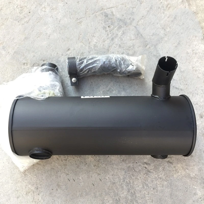 Excavator Komatsu PC200/210/220-7-8 muffler assembly exhaust pipe chimney pass muffler accessories