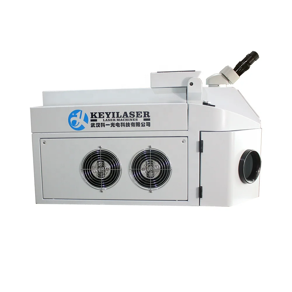 KEYILASER Metal Dental Jewelry Repair Tabletop Laser Welder Spot Welding Machine for Glasses Gold Silver Welding