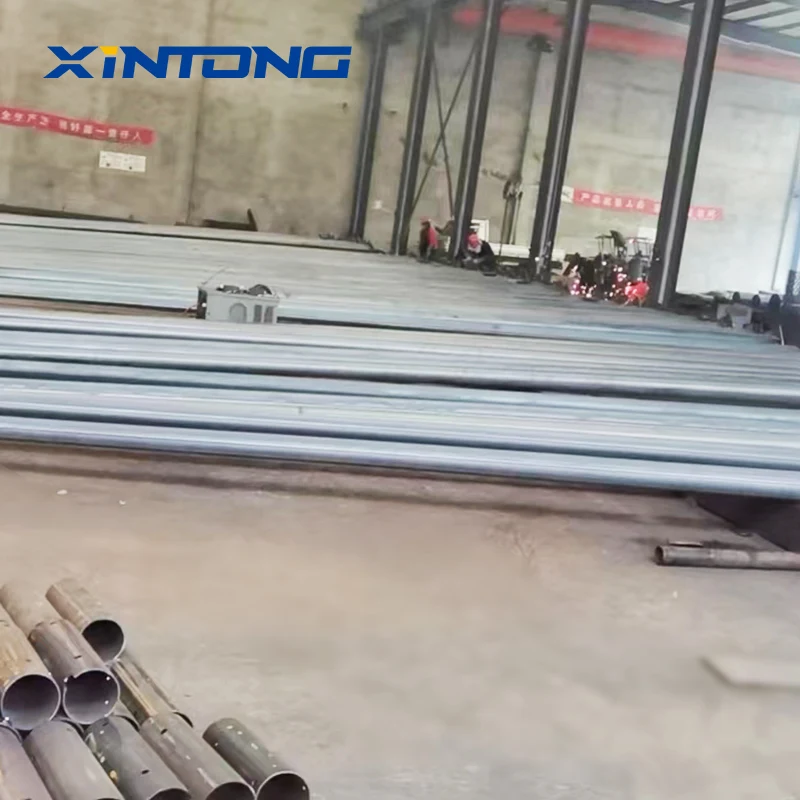 XINTONG New Design Galvanized Steel Post Aluminium Street Light Pole Price Solar Supplier 6 Meter Led Road Lighting Wholesale