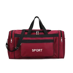 Custom Logo Fitness Sport Gym Bag Large Capacity Wet And Dry Travel Tote Bag Swimming Duffle Backpack