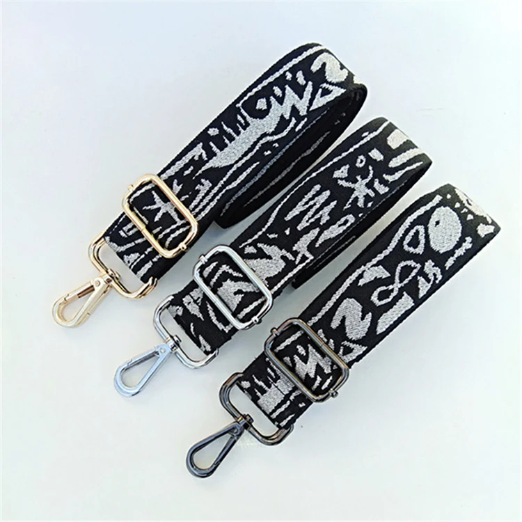 High Quality Adjustable Buckle Shoulder Polyester Belt Handbag Strap Bag Accessories