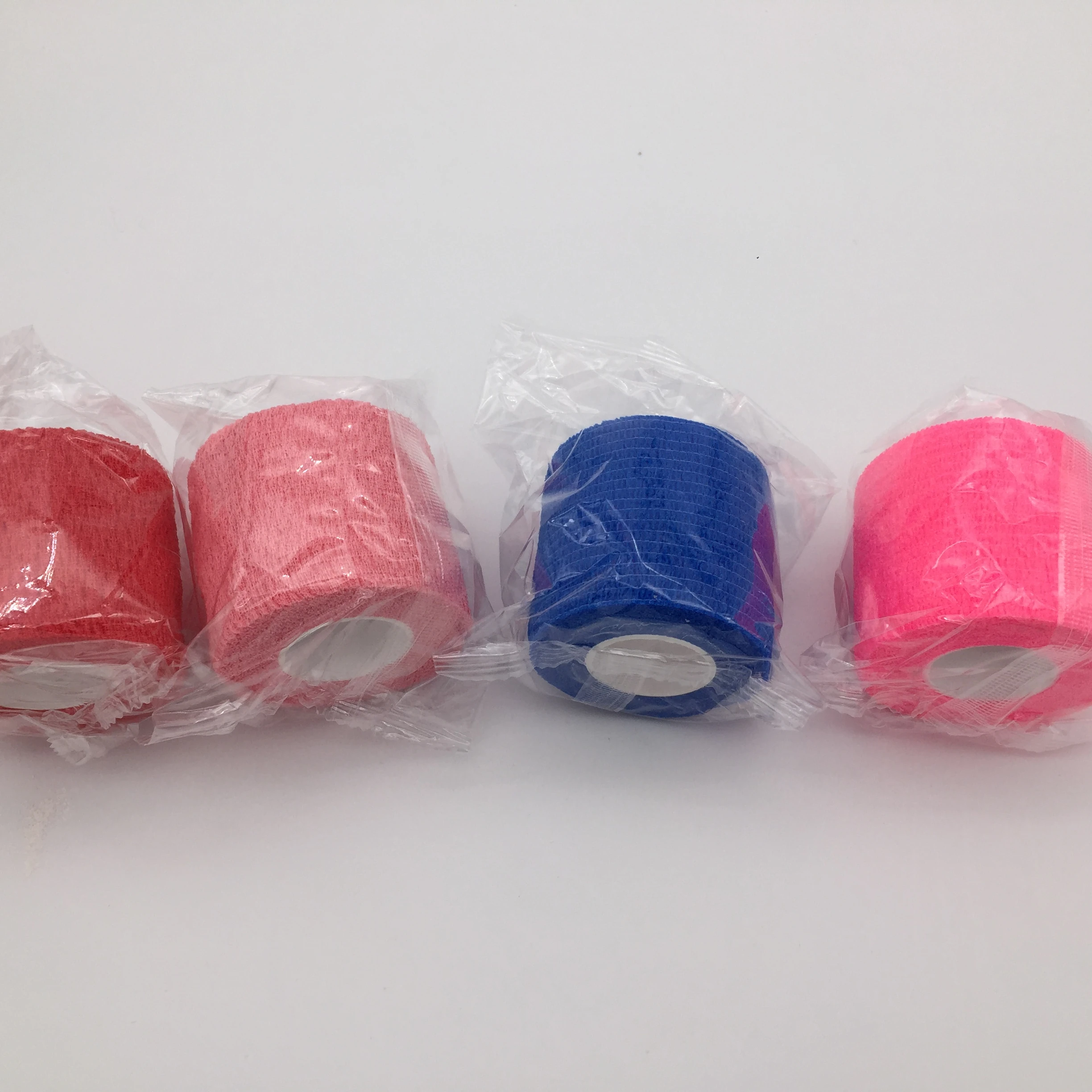 
Colored Non-woven Cohesive First Aid Crepe Bandage 