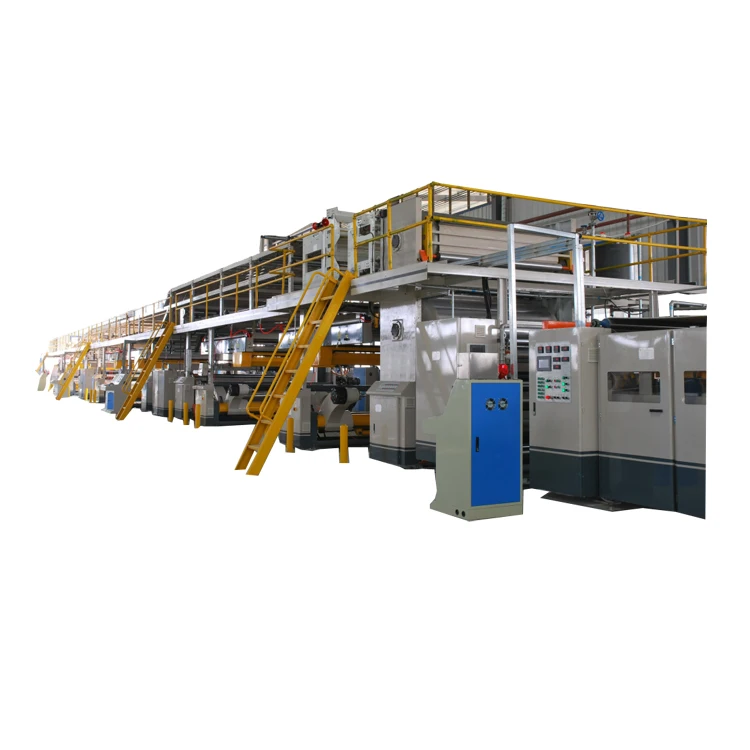 single wall corrugated cardboard 3 ply corrugated box making corrugation sheet production line