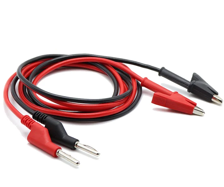 4 мм банановый кабель штекер соединительный провод гибкий силиконовый тестовый в