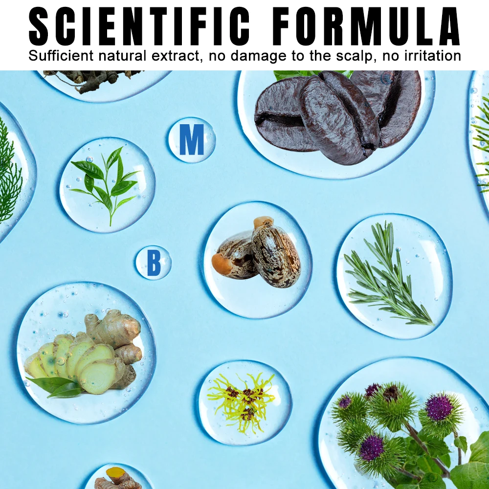 Hot Products 60ml Super Fast Hair Growth Serum Tonic 5% Hair Growth foam Anti Hair Loss Treatment