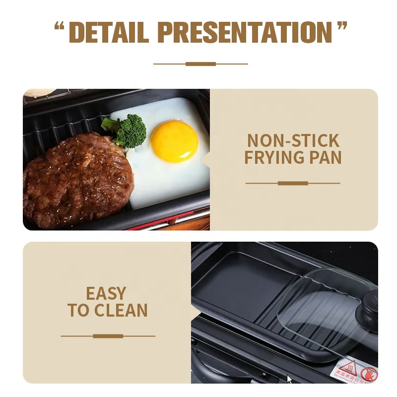 Reliable 3-in-1 Electric Toaster Oven Breakfast Maker Machine for Home & Hotel Use Mini Oven Safe