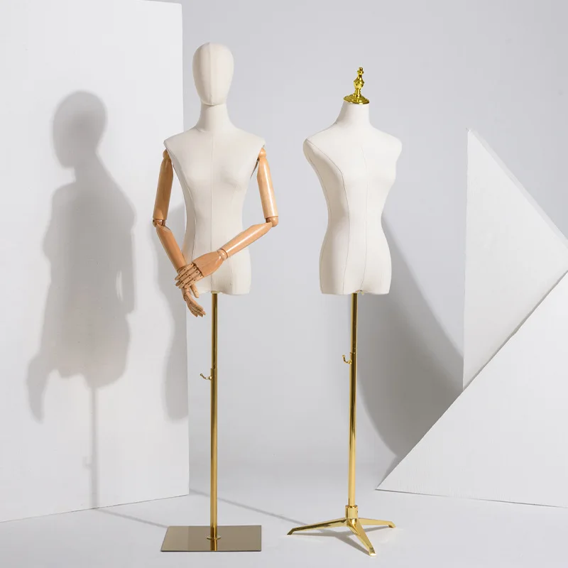 Clothing store female model shelf wedding dress showcase model