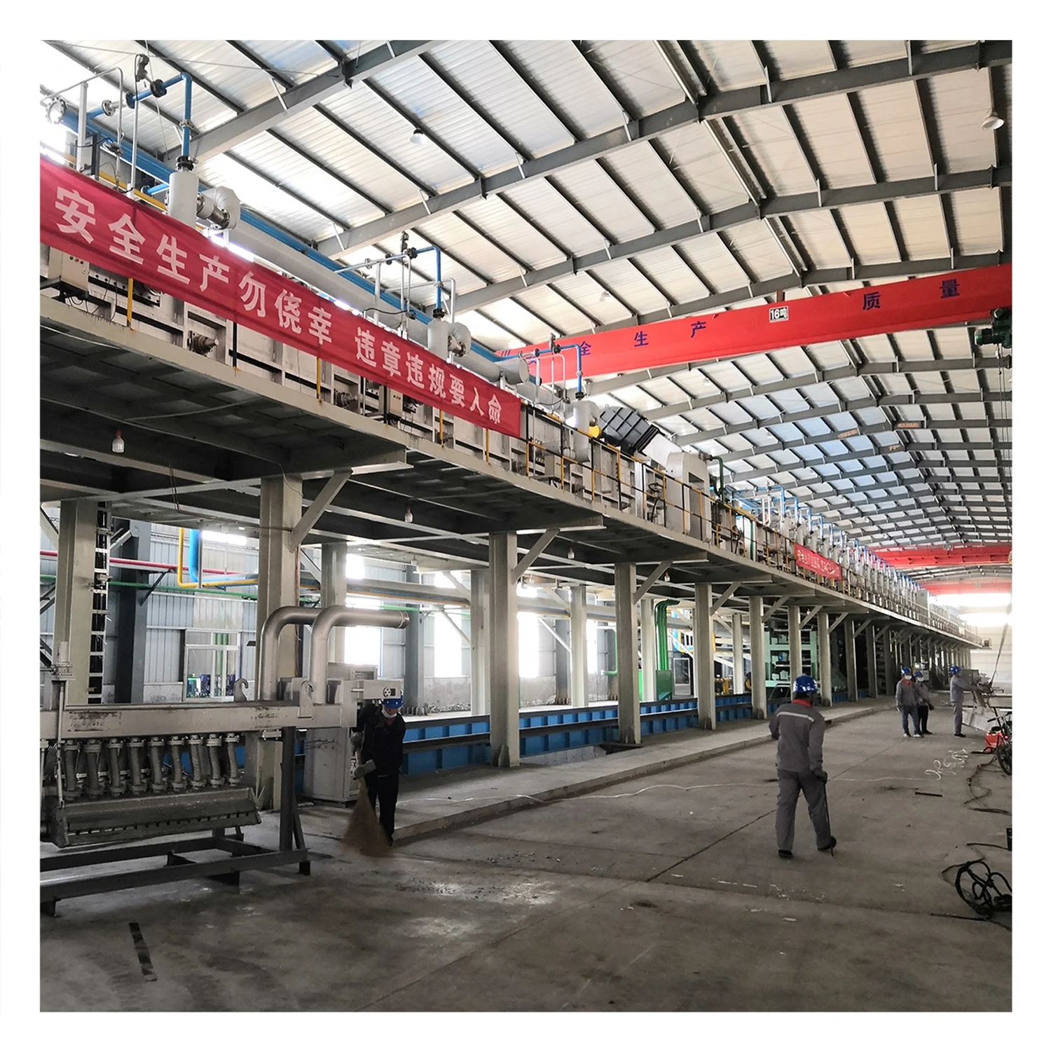 Continuous Hot Dip Galvanizing Line Steel Coil Galvan Line AL-ZN Coating Line