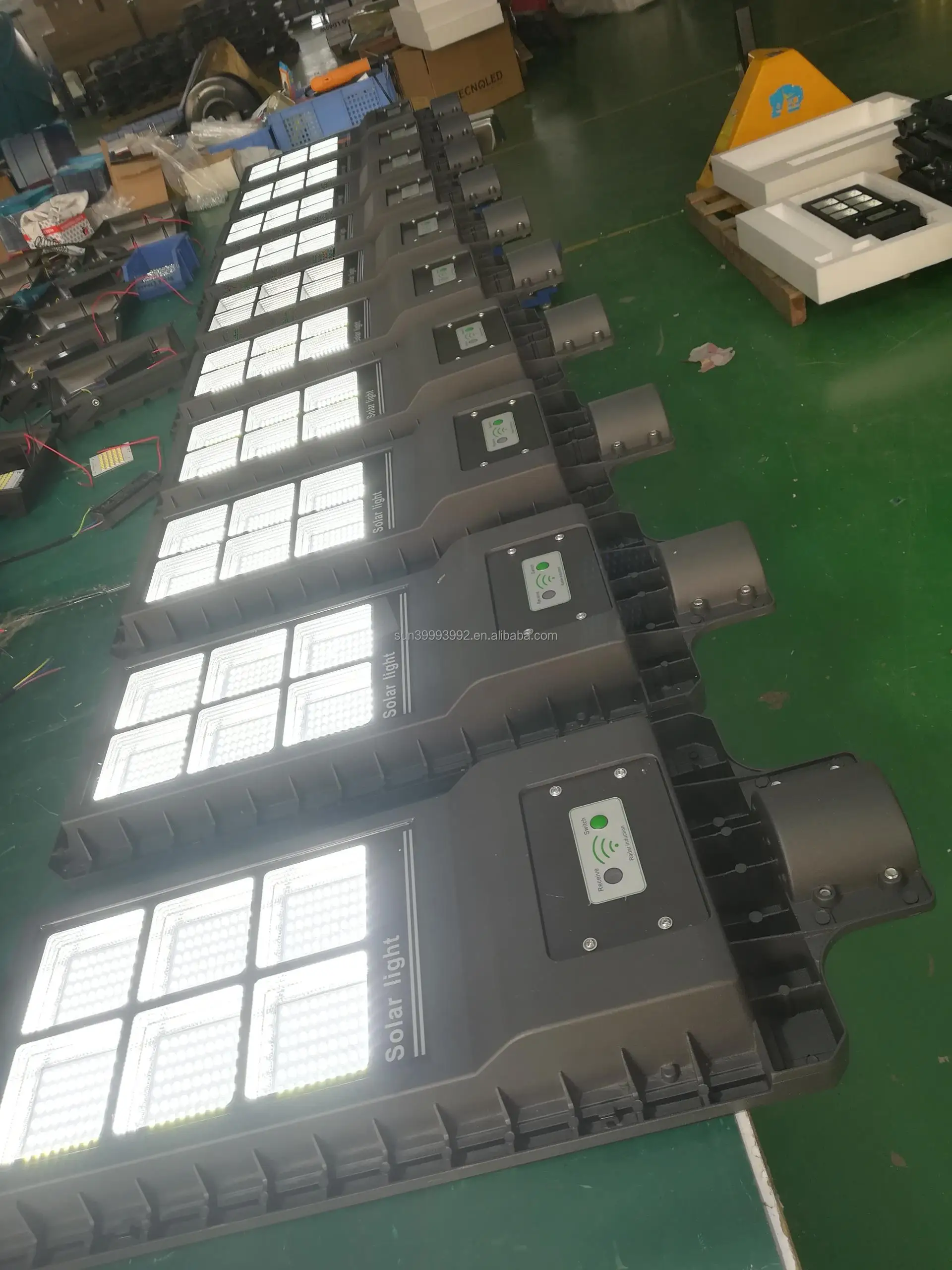 Ip65 Outdoor Waterproof All In One Solar Street Lamp Integrated Led Solar Street Light With Motion Sensor