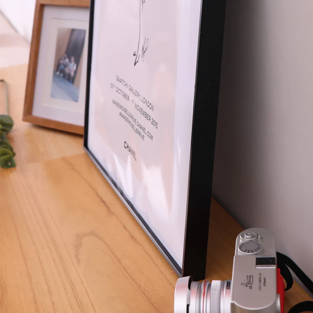  Лидер продаж на amazon рамка из алюминиевого сплава алюминиевая для фотографий домашнего декора настенная Картина
