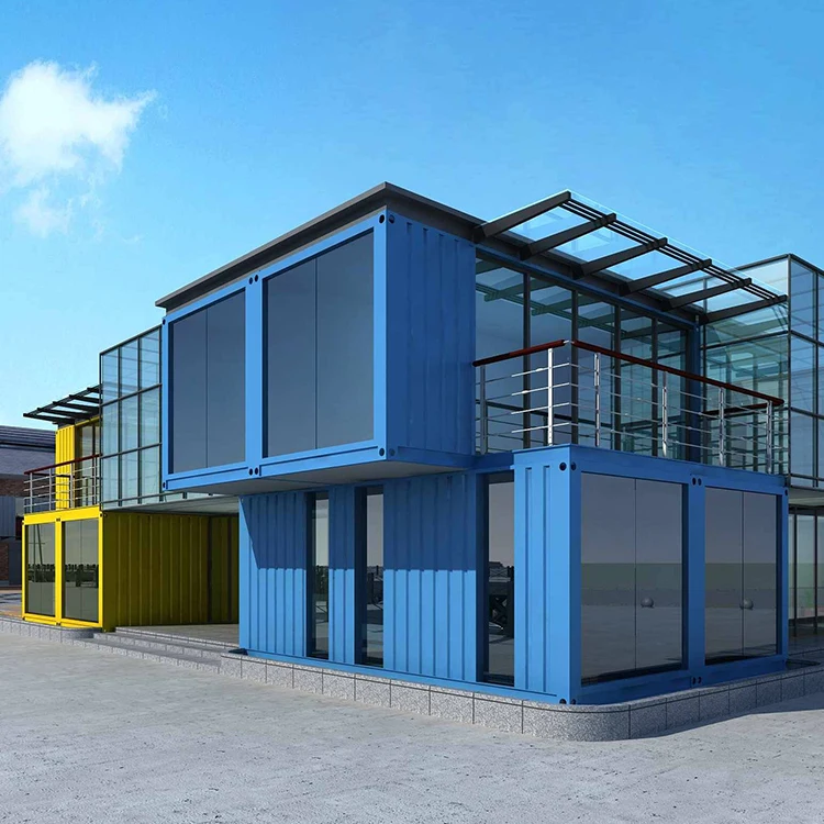 20ft Flat-Pack Container House Luxury 20ft Prefabricated Container House Luxury Shipping Container House