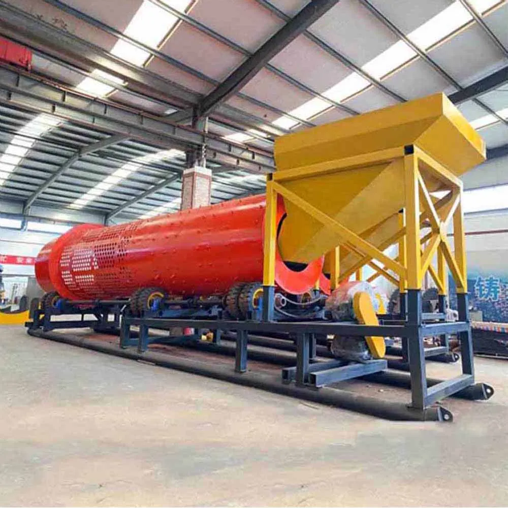 ETERNE Hot Sale Gold Trommel Screen Machine in Gold Washing Plant Gold Washing Screen for Sale