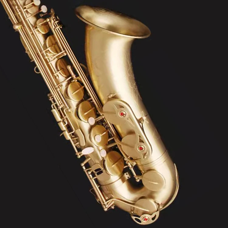 High Grade Brass Tenor Saxophone Bb Tenor Sax Classical Design Professional Saxophone Instrument for Beginner Adult