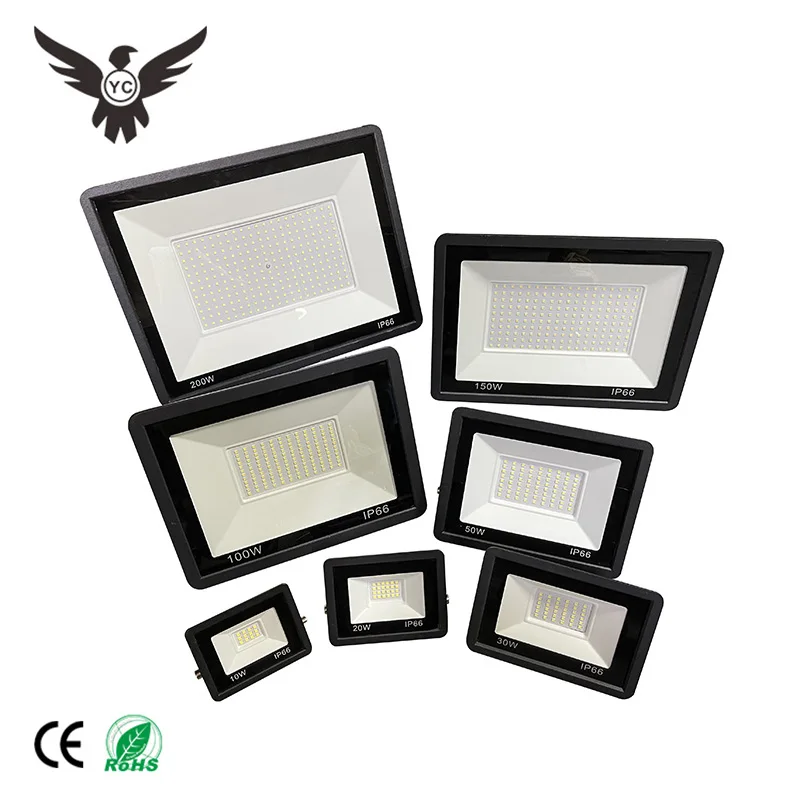 Взрывозащищенный IP66 10 Вт 20 30 50 100 150 200 Тонкий портативный SMD наружный прожектор
