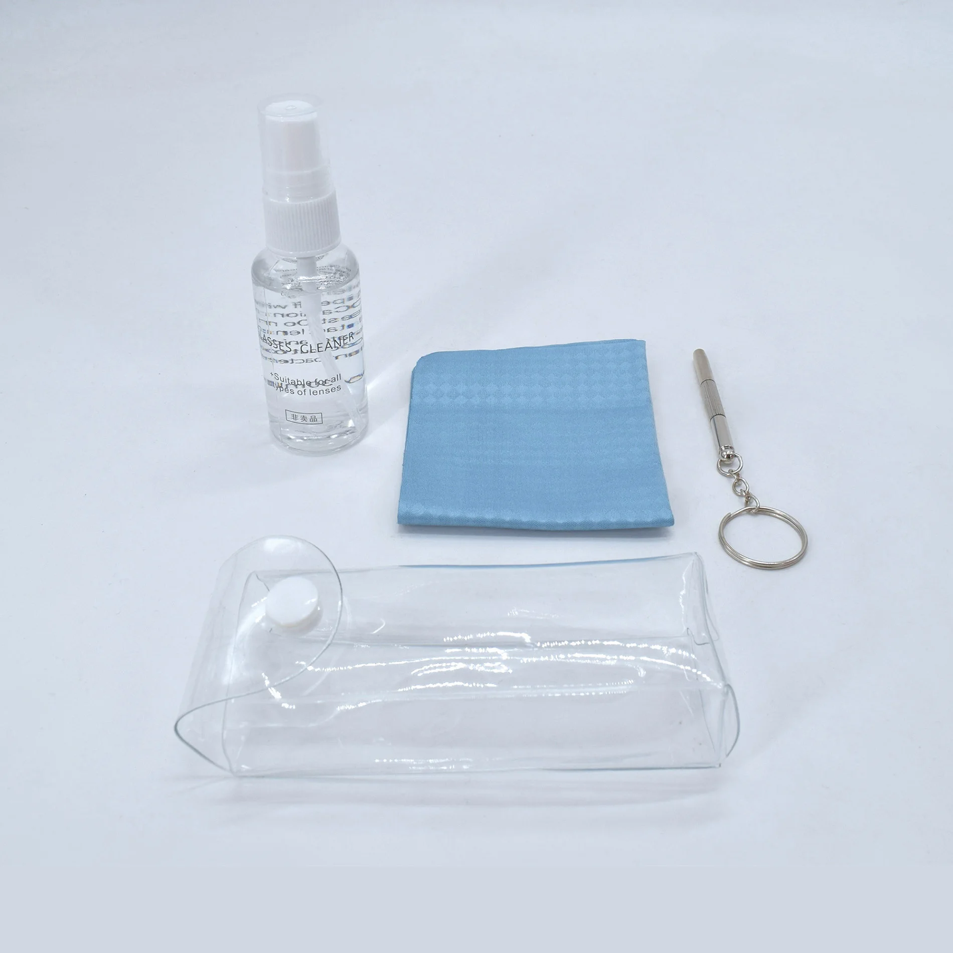 120ml Standard Liquid anti fog lens spray cleaner Glasses Cleaning Spray with Screwdriver and Cloth