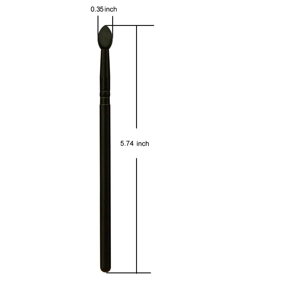 Silicone Eye shadow Brushes Professional Applicators for Glitter Shimmer Eyeshadow