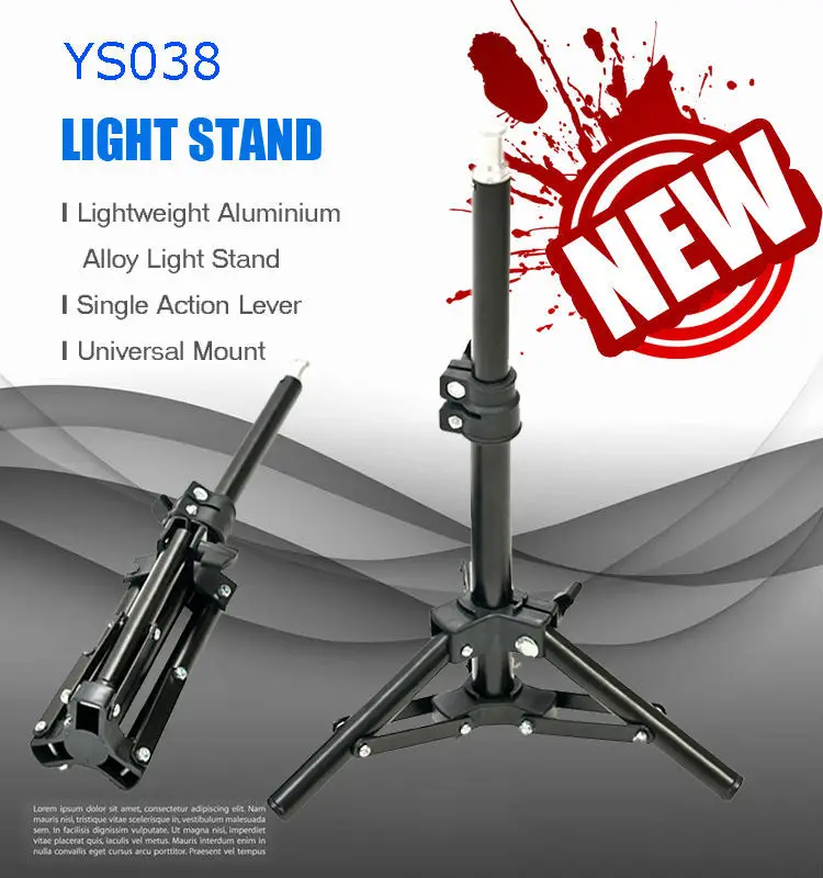 Folded Length 25cm Maximum Height: 38cm Mini Type Flash Table for Photo Studio
