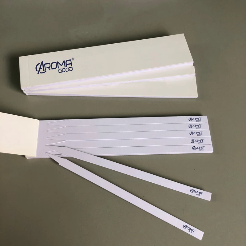 Demonstration tester perfume blotter printing test customized paper fragrance oil perfume test strip paper