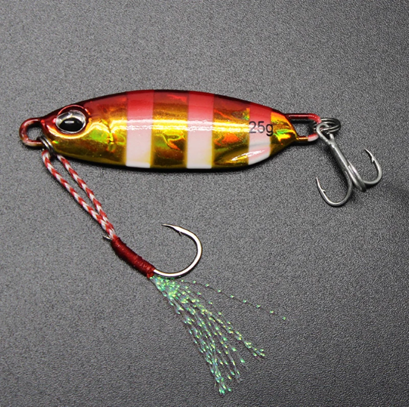 10g 15g 20g 25g 30g 40g 60g Colorful Japanese Fishing Lure Lead Jigging Saltwater Pesca Casting Mini Micro Metal Jigs