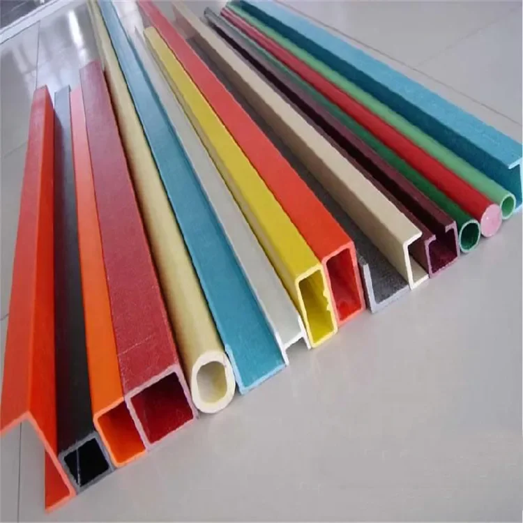 Fiberglass FRP GRP Fiber Profiles Fiber Reinforced Plastic Pultruded Profile