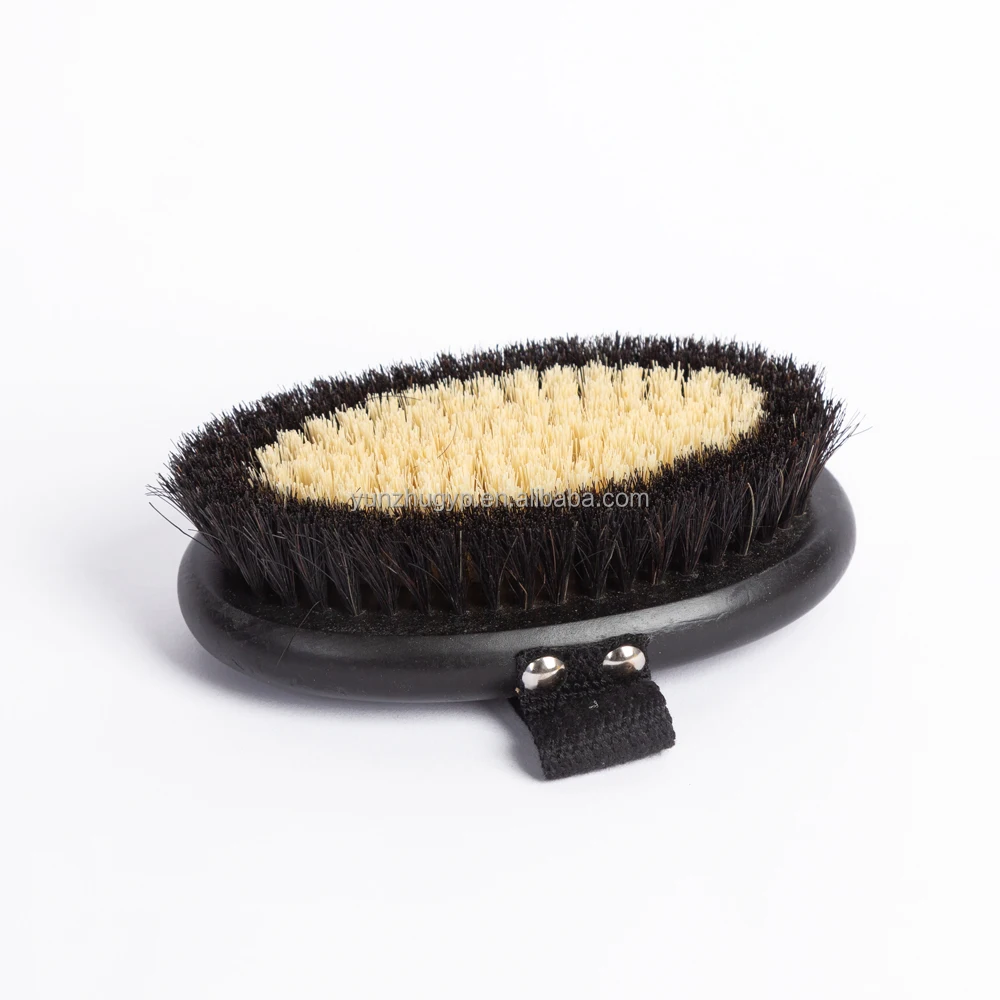 Two-color bristle bath brush, soft and hard mixed bristle bath brush, sisal bath brush
