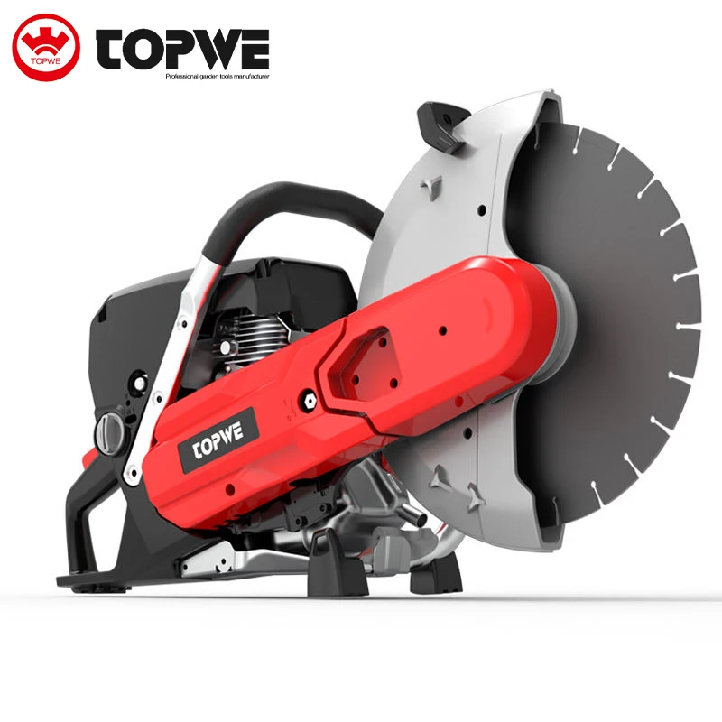 TOPWE K770 One Stop Solution Metal Cut Off Saw 74cc Concrete Hole Saw Petrol Concrete Cutting Diamond Wire Saw