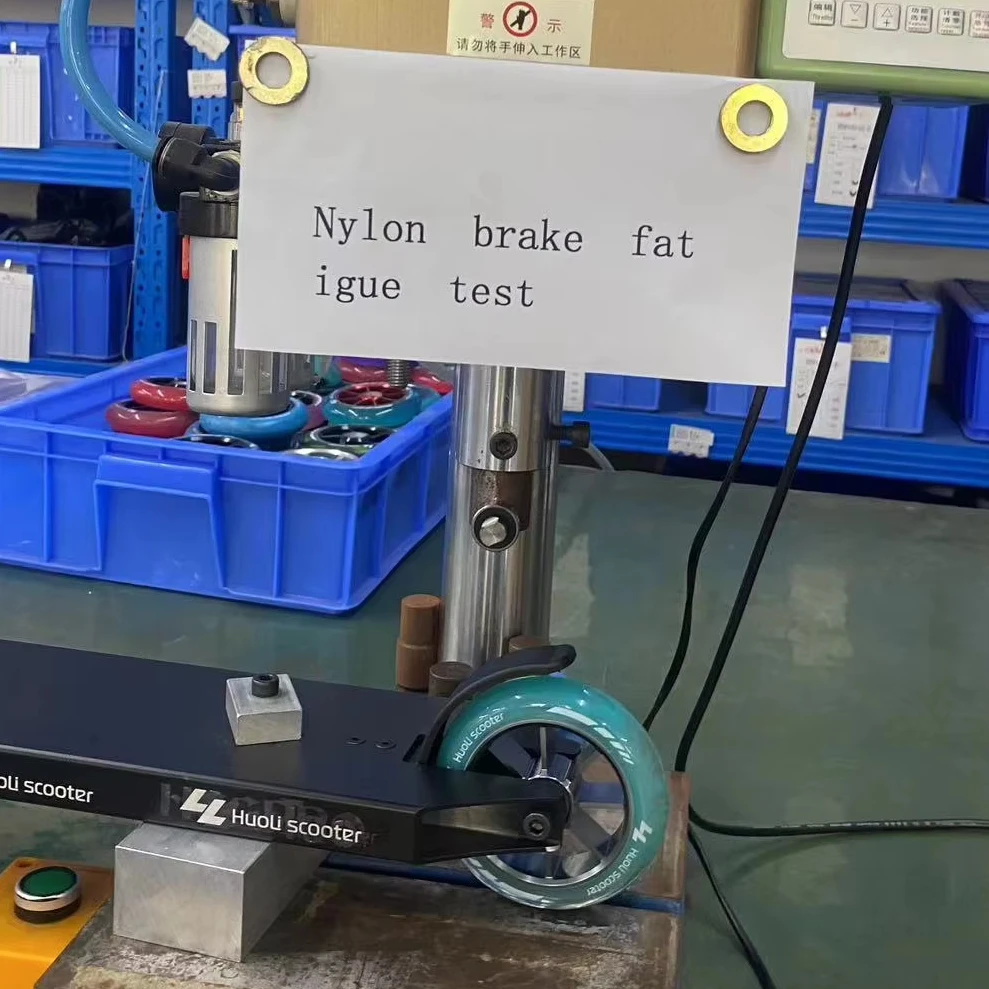 Pro Stunt Scooter Brake with Strong Quiet Nylon 100 120mm Wheels Spring Steel Insert Scooter Parts & Accessories