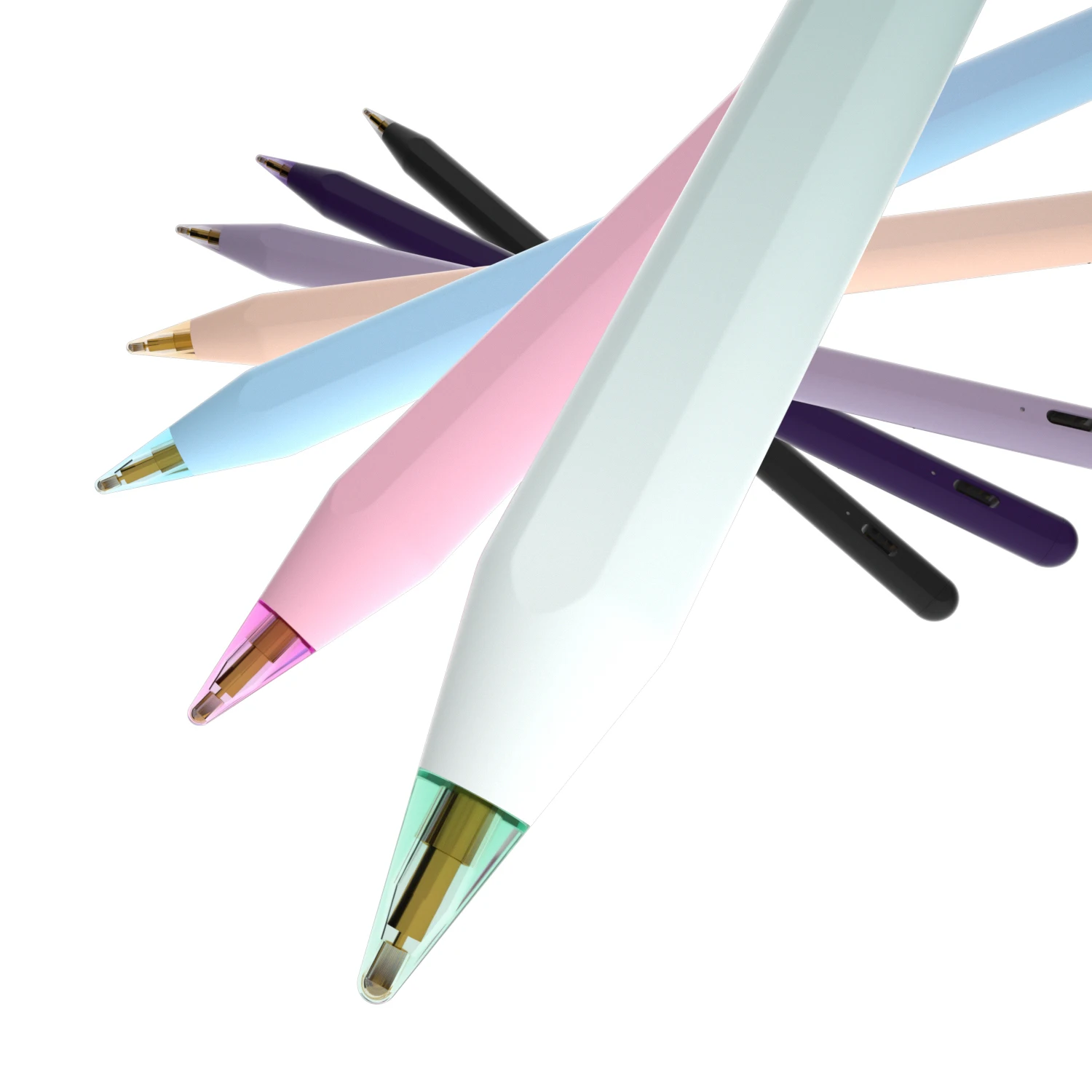 Universal Capacitive Active stylus pen Fine Tip For touch screen pen Painting online education touch pen